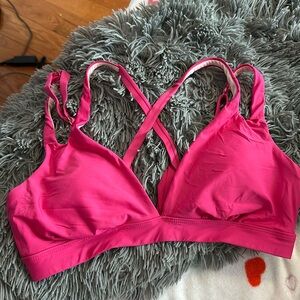 Pink Bikini two strapped top